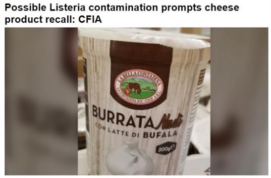 奶酪可能受李斯特菌污染召回