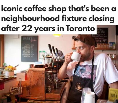 一标志性咖啡连锁店，营业22年后永久关闭