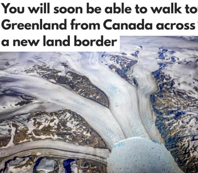 加拿大人很快就可以步行到欧洲的丹麦了