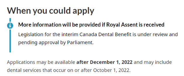加拿大牙科福利金正式成为法律！50万儿童受益