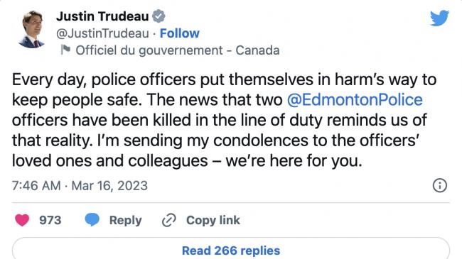 加拿大家庭纠纷引爆惨案：三死一重伤！两警察今晨遭枪击身亡！根本来不及掏枪